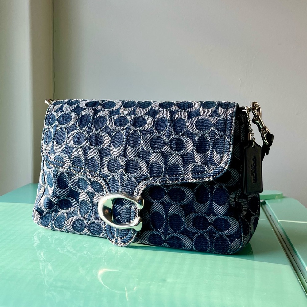Coach denim tabby Shoulder Bag - Picture 2 of 6